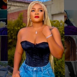 Brand new Blonde ambition braids wig